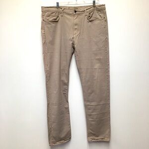 Joe’s Slim Straight Jeans Size 40W X 32L Tan Casual Stretch Denim